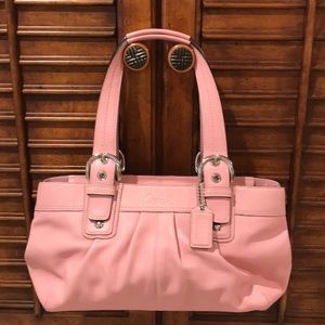 🔴💯COACH PINK SATCHEL